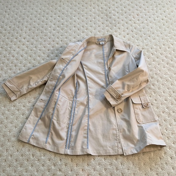 Old Navy Trench coat. - Picture 3 of 7